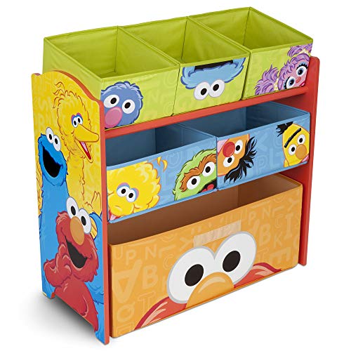 Blue 6 Bin Toy Storage Organizer B70393