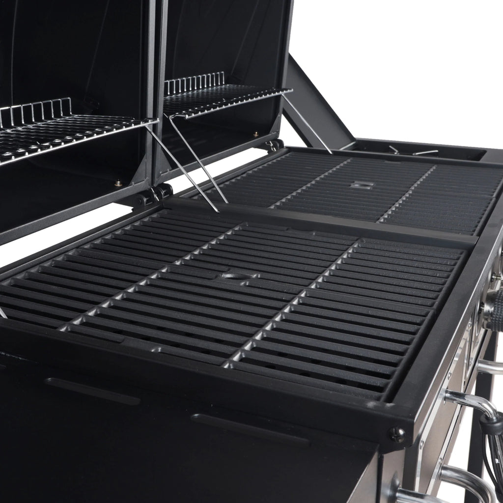 Dual Fuel Gas & Charcoal Combo Grill J13984