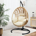 PE Wicker Swing Egg Chair X7086