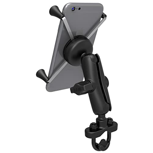 Medium Arm Phone Mount with Handlebar U-Bolt Base U4018