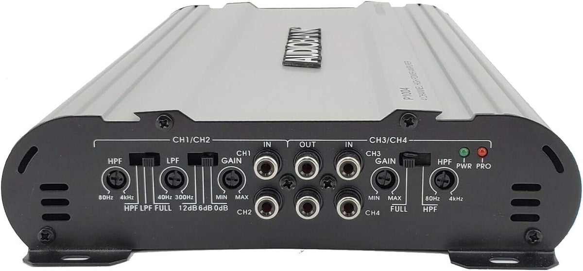 4 Channel 1000 Watts Bridgeable Car Audio Amplifier M6544