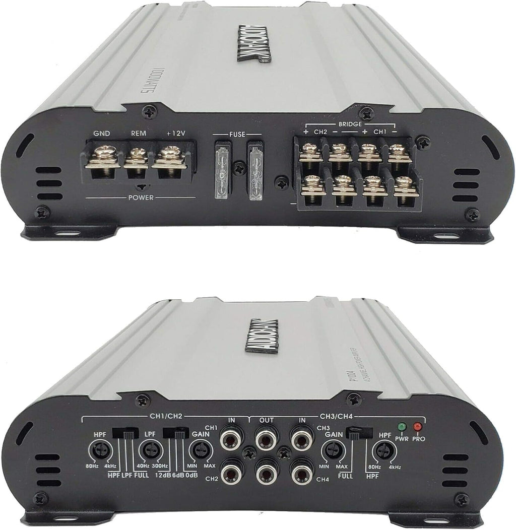 4 Channel 1000 Watts Bridgeable Car Audio Amplifier M6544