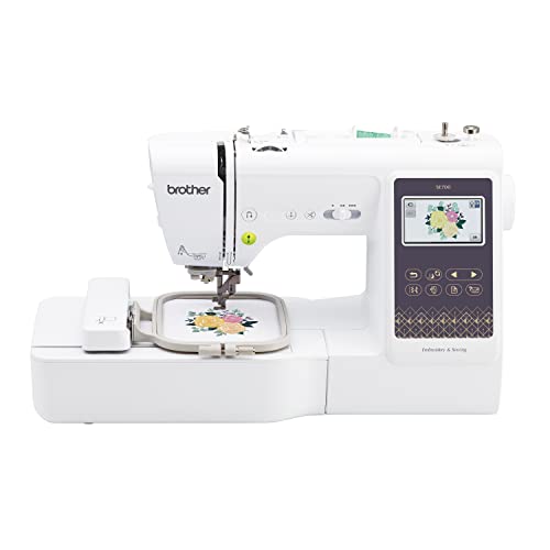 Sewing and Embroidery Machine, Computerized, 4" x 4" Hoop Area, White G71790
