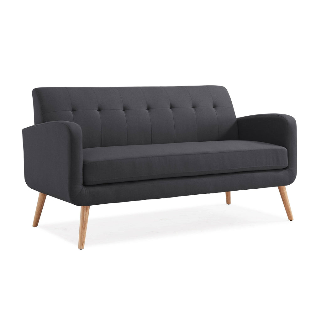 Charcoal Linen Armless Sofa L85911