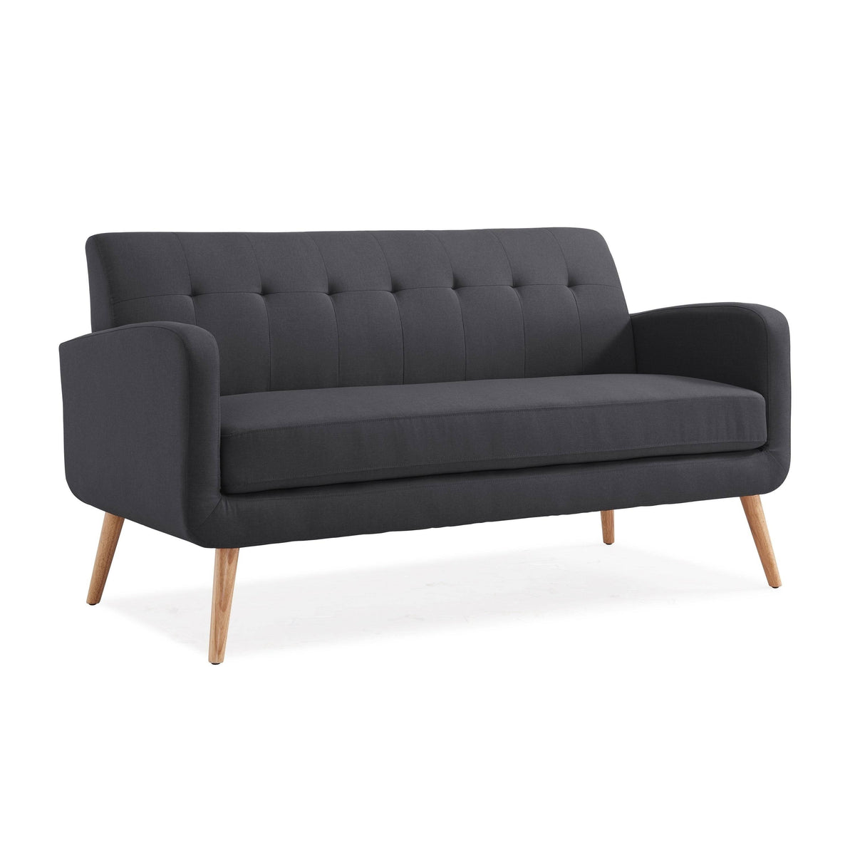 Charcoal Linen Armless Sofa L85911