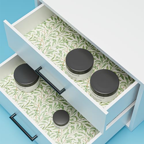 Sage Green Floral Peel and Stick Wallpaper 17.7in X 9.8ft Z631