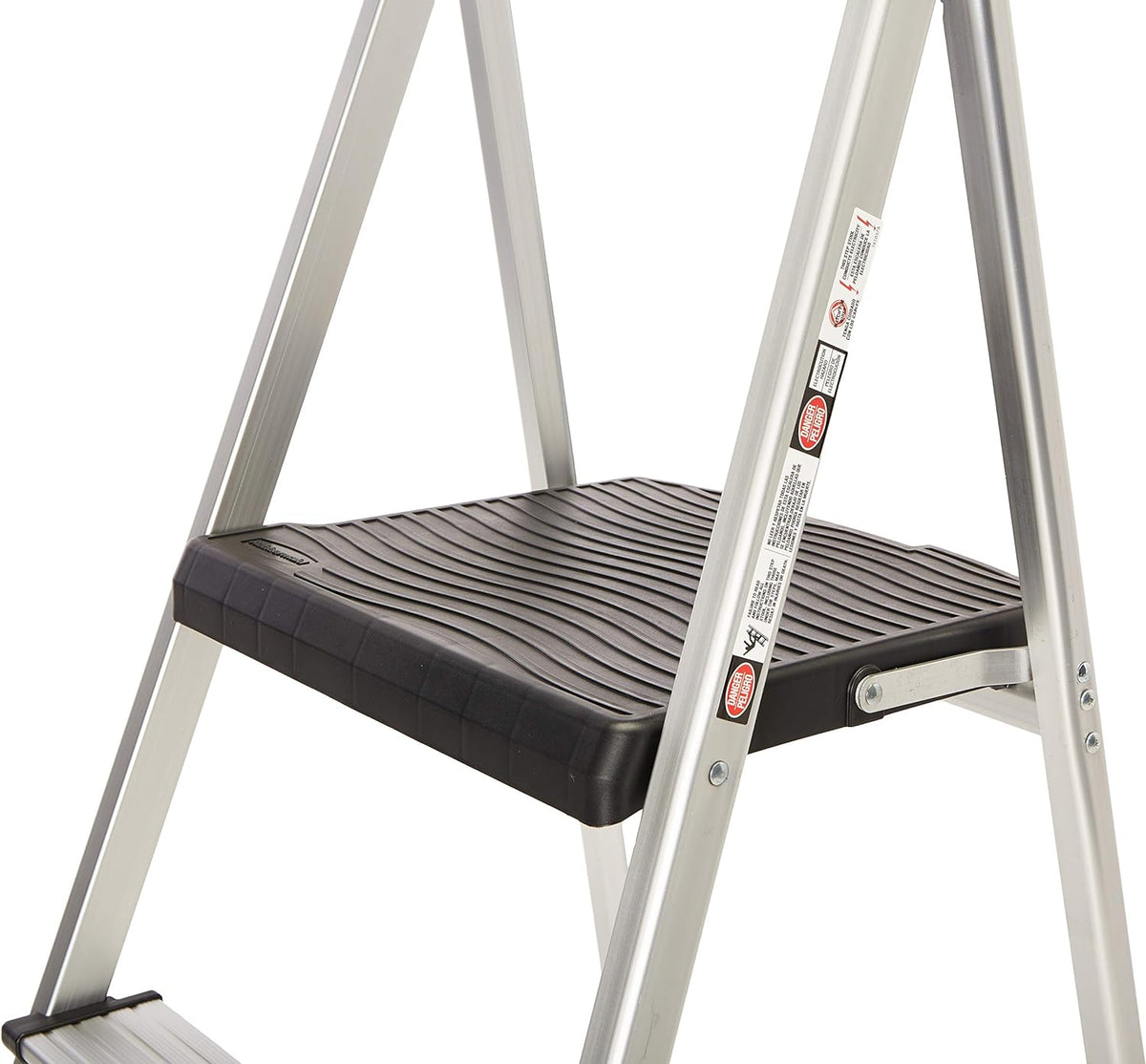 3-Step Ultra Light Aluminum Step Stool with Project Tray D477
