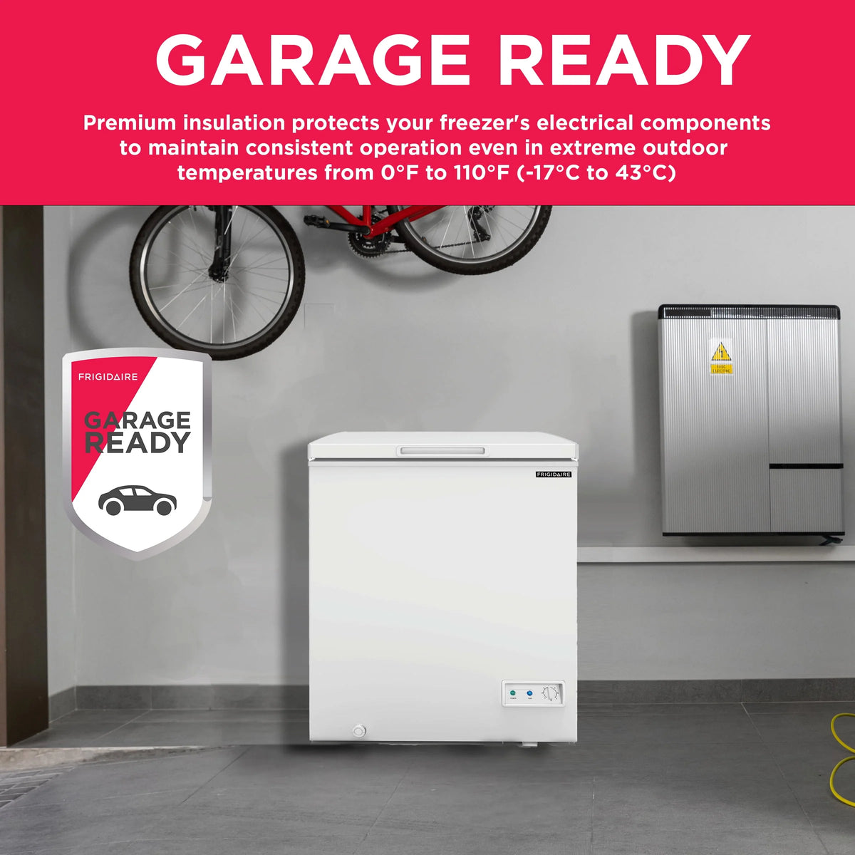 White 5.0 Cu. ft. Chest Freezer O252724