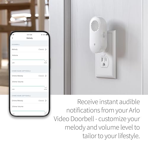 White 2K Video Doorbell with Chime 2 Bundle D82053
