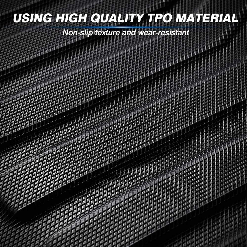 Custom Fit All-Weather Car Floor Mats Full Set TPE R41272
