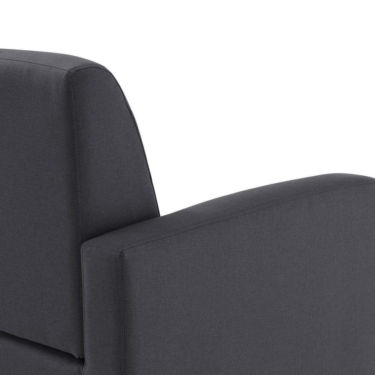 Charcoal Linen Armless Sofa L85911
