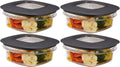 1.25 Cup Grey Food Storage Container (Pack of 4) N78423