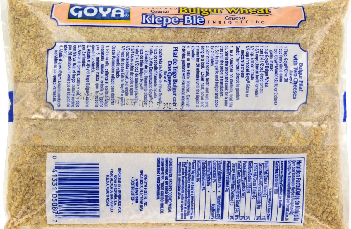 Coarse Bulgar Wheat, 24 Ounce N989142