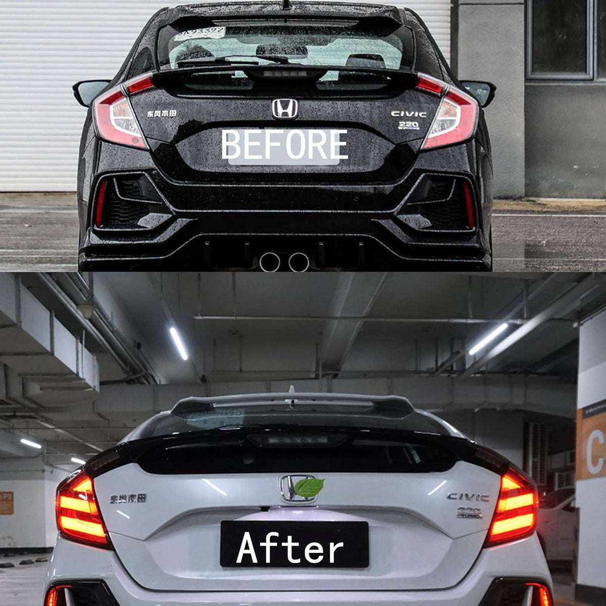 LED Tail Lights Assembly with Sequential Turning Signal C531175