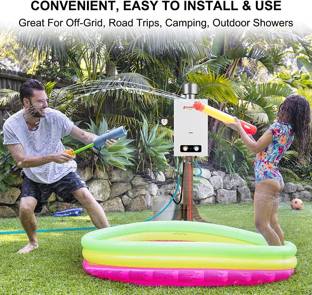 2.64 GPM Outdoor Propane Tankless Water Heater C658640