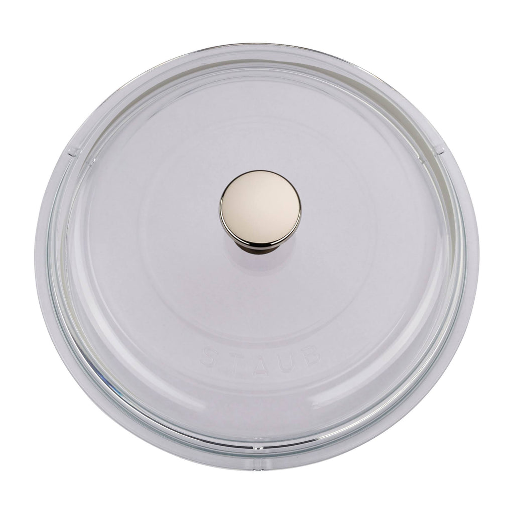 Cast Iron 2.75-qt Round with Glass Lid - Matte Black U52815