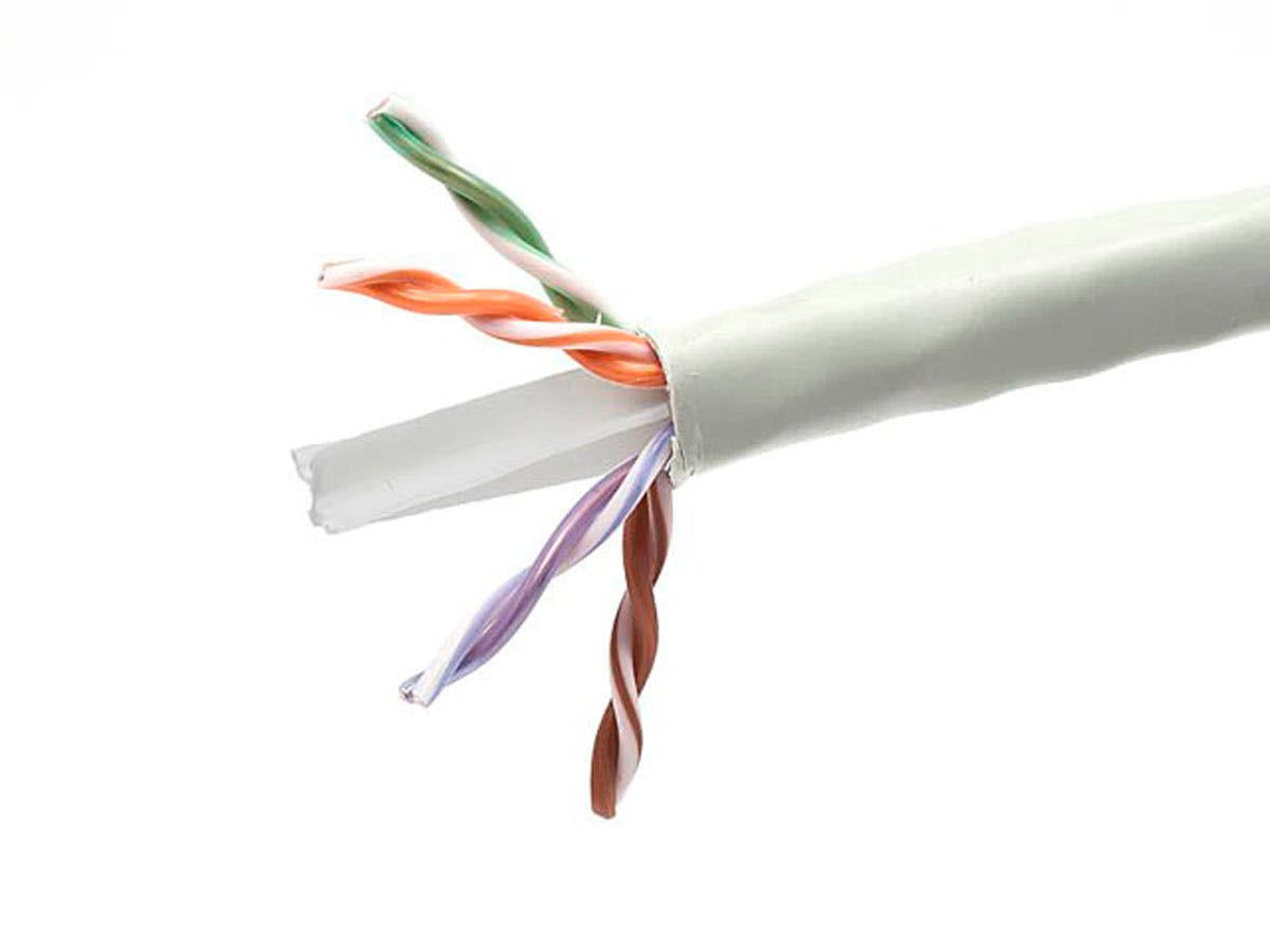1000' 23AWG Cat6 UTP Ethernet Network Cable, Gray G1081