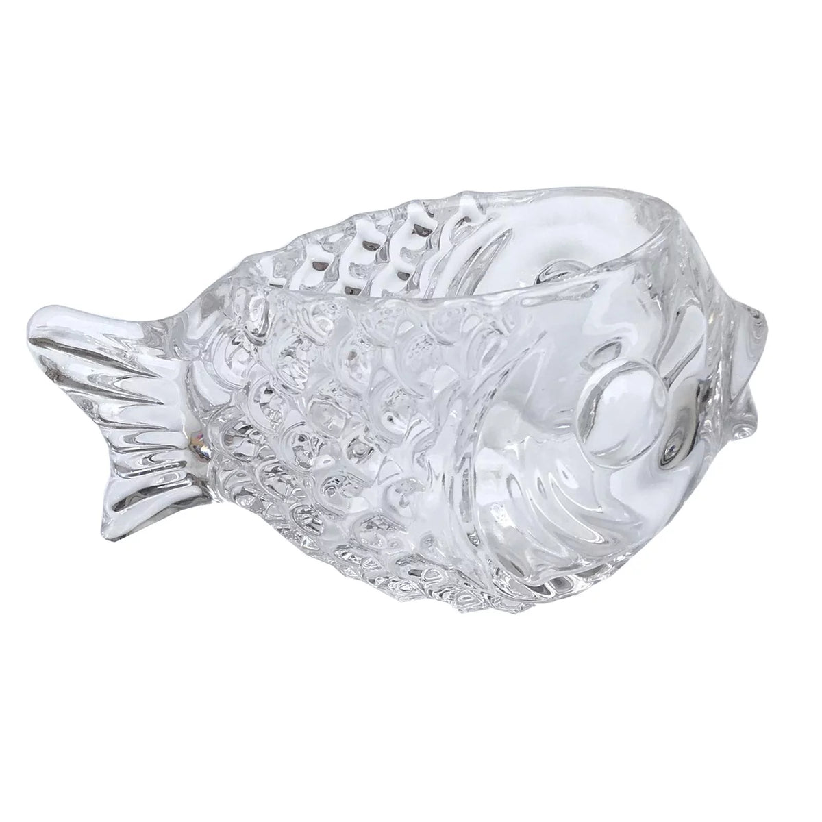 Clear Fish Shaped Cocktail Glassware M11949
