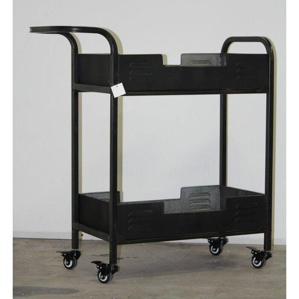 Industrial Metal Bar Cart H989174