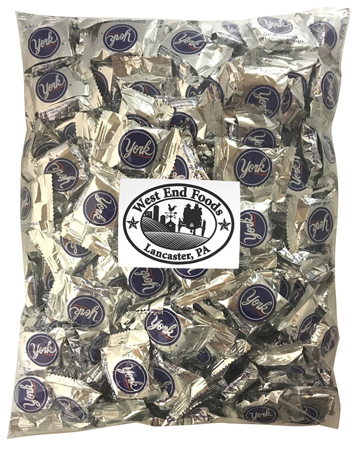 York Peppermint Dark Chocolate Patty Bulk Candy (5Lb) N7185