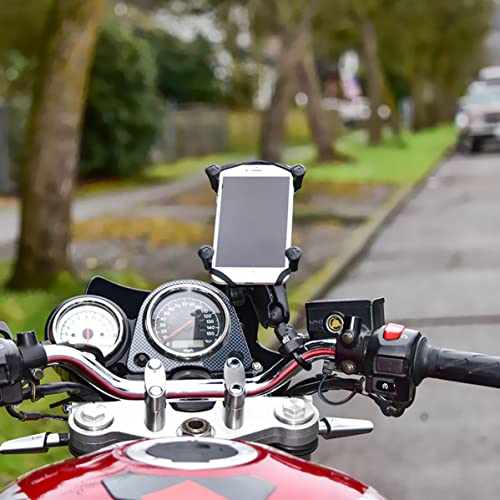 Medium Arm Phone Mount with Handlebar U-Bolt Base U4018