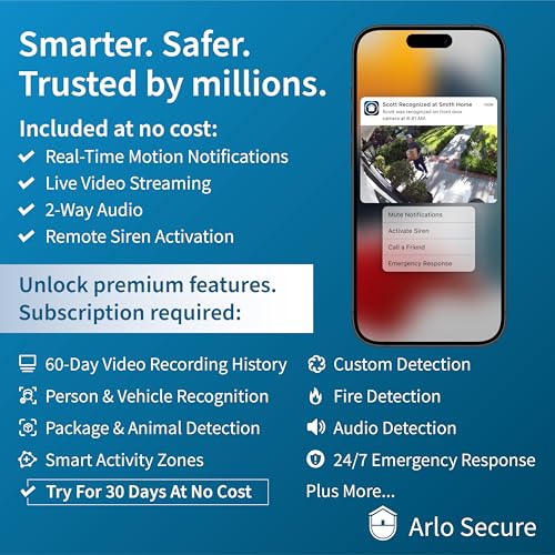 White 2K Video Doorbell with Chime 2 Bundle D82053