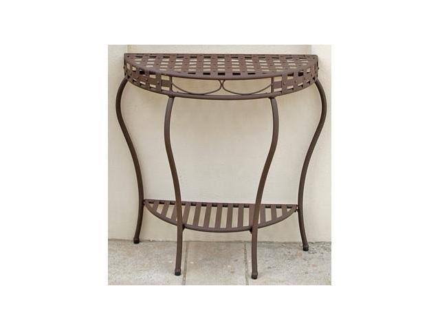 2-Tier Half Moon Table K249