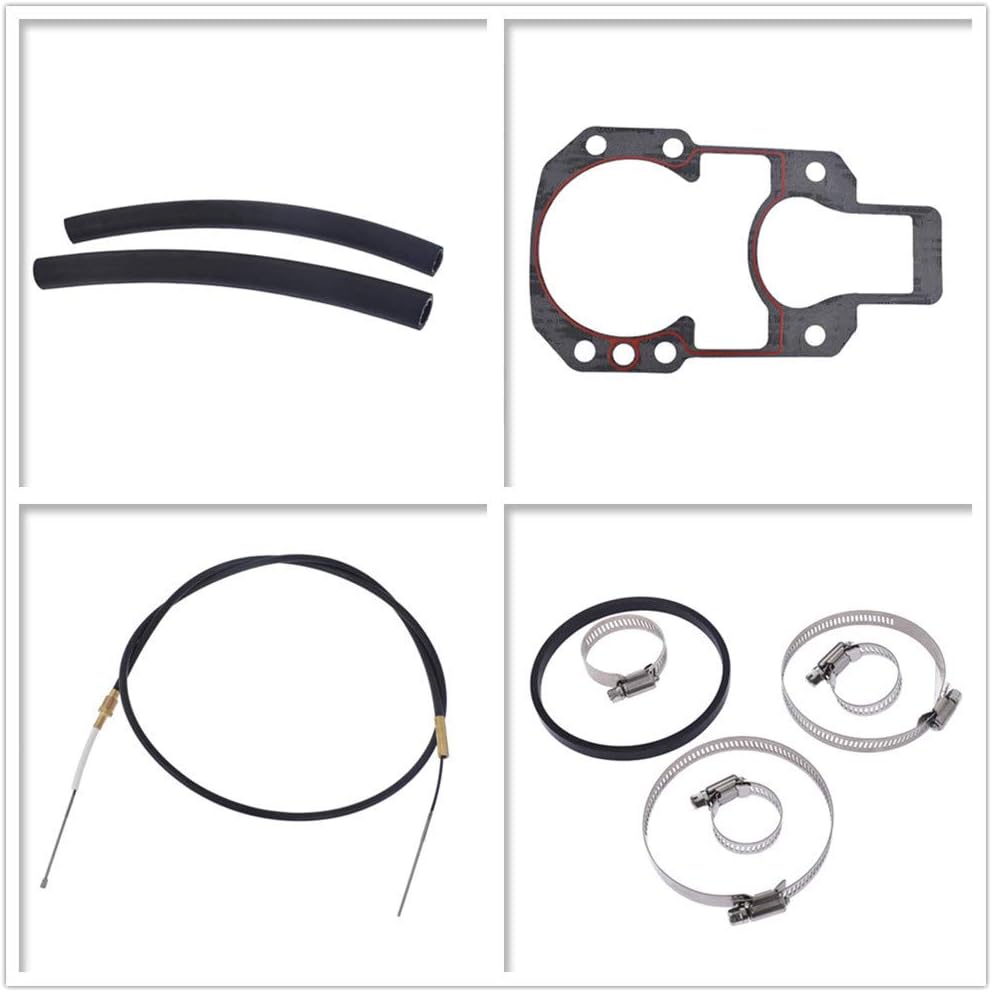 Transom Seal Bellow Repair Kit with Lower Shift Cable R537