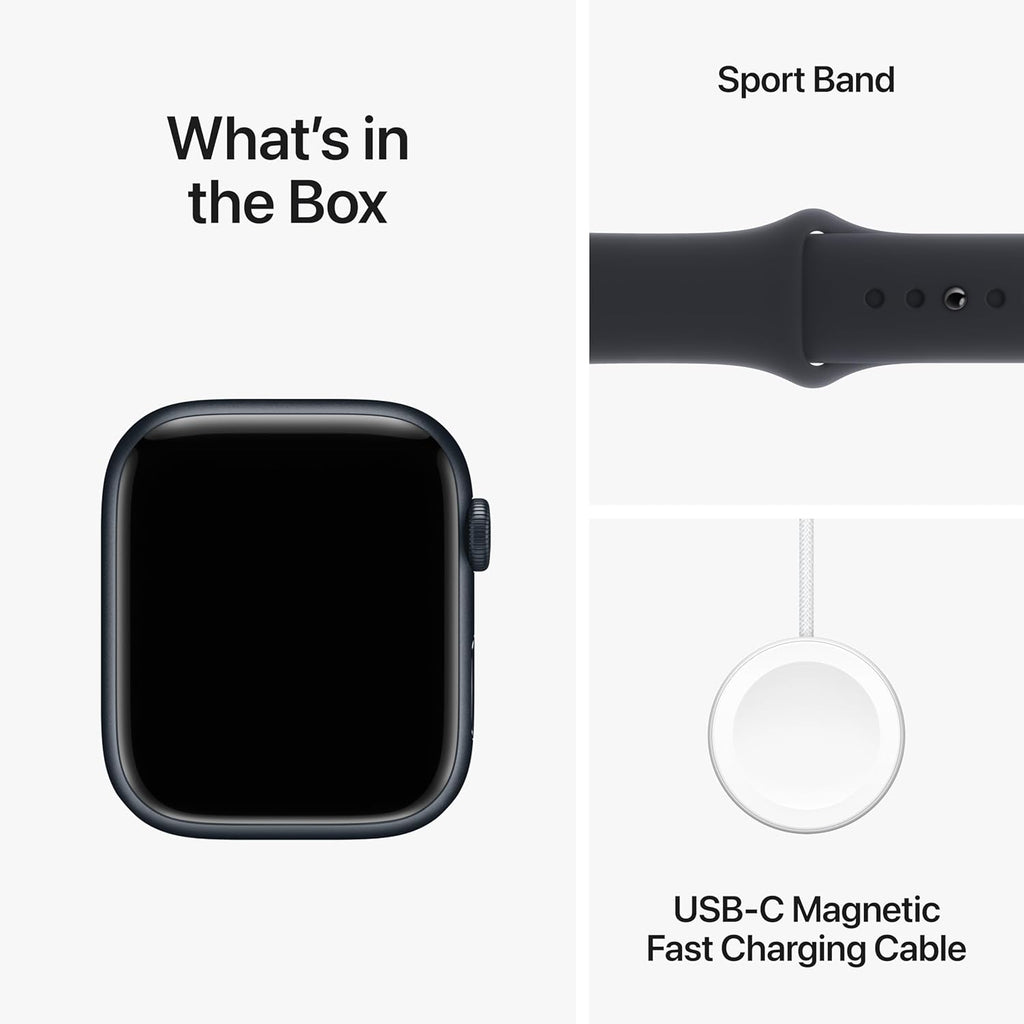 Midnight Aluminum Case 45mm Smartwatch with Midnight Sport Band H9064