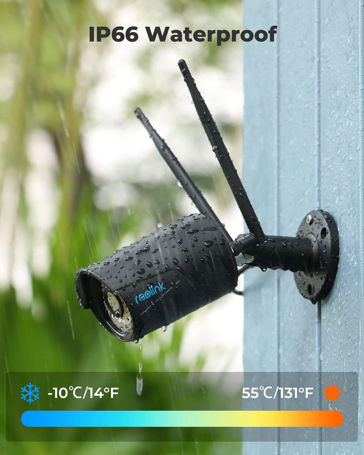 4MP HD WiFi Outdoor Security Camera Q976027