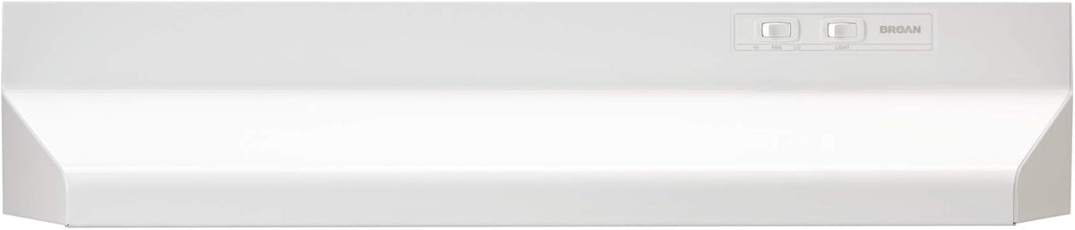 42-inch Under-Cabinet Range Hood with 2-Speed Exhaust Fan and Light, White V2455