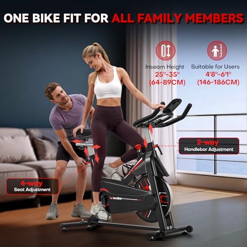 Whisper Quiet Indoor Stationary Exercise Bike G317
