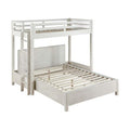 Twin Loft Bed Weathered White G237