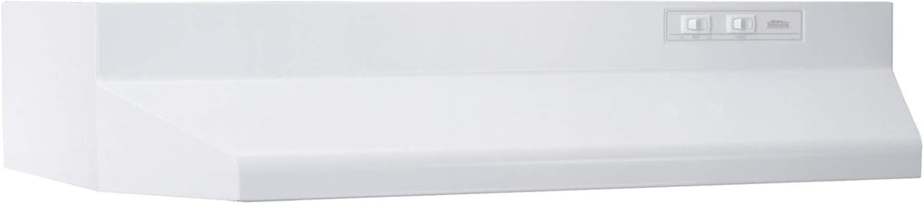 42-inch Under-Cabinet Range Hood with 2-Speed Exhaust Fan and Light, White V2455