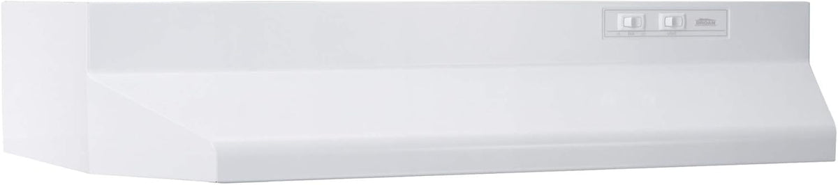 42-inch Under-Cabinet Range Hood with 2-Speed Exhaust Fan and Light, White V2455