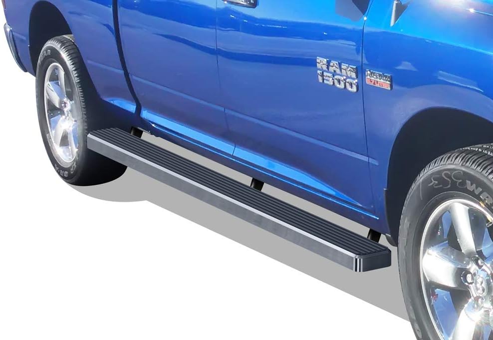 Polished Running Boards 6in Wide Aluminum Q573029