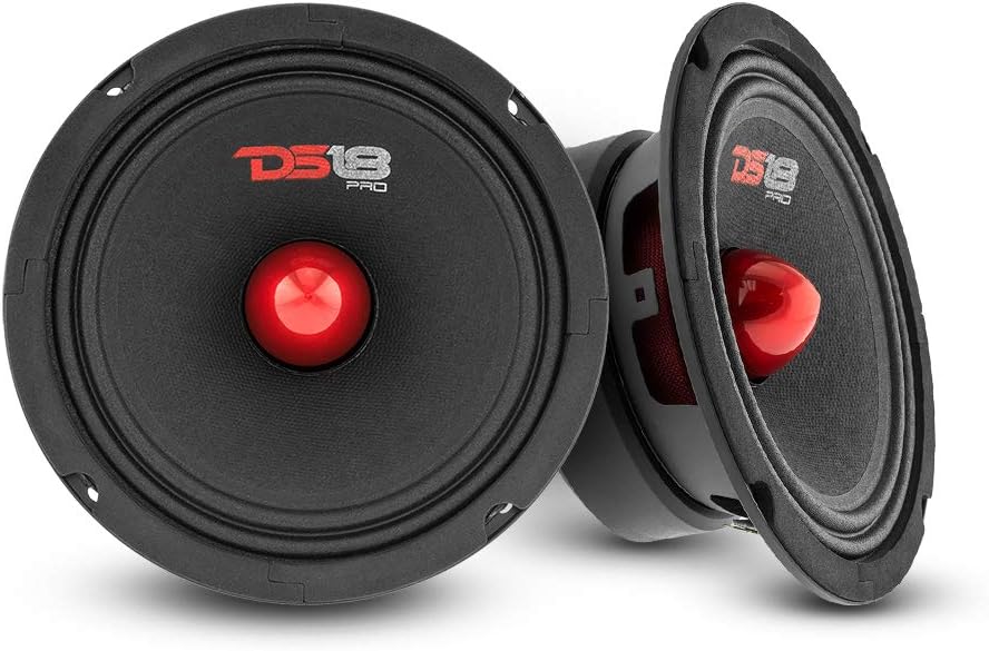 6.5 Midrange Car Door Speakers 480W Max 8 Ohms (2 Speakers) K492845