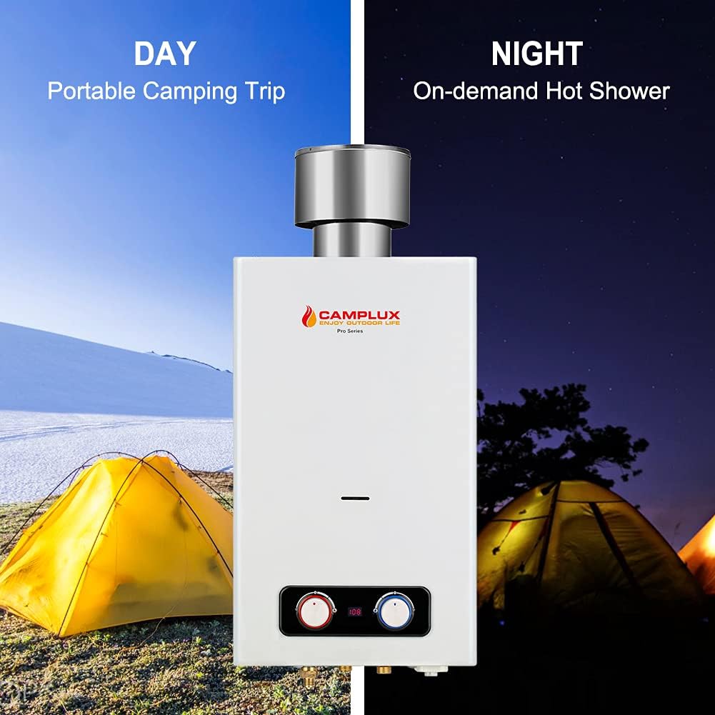 2.64 GPM Outdoor Propane Tankless Water Heater C658640