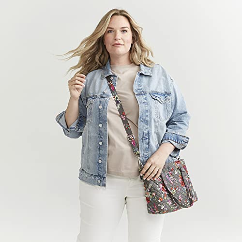 Cotton Shoulder Satchel Purse T9385