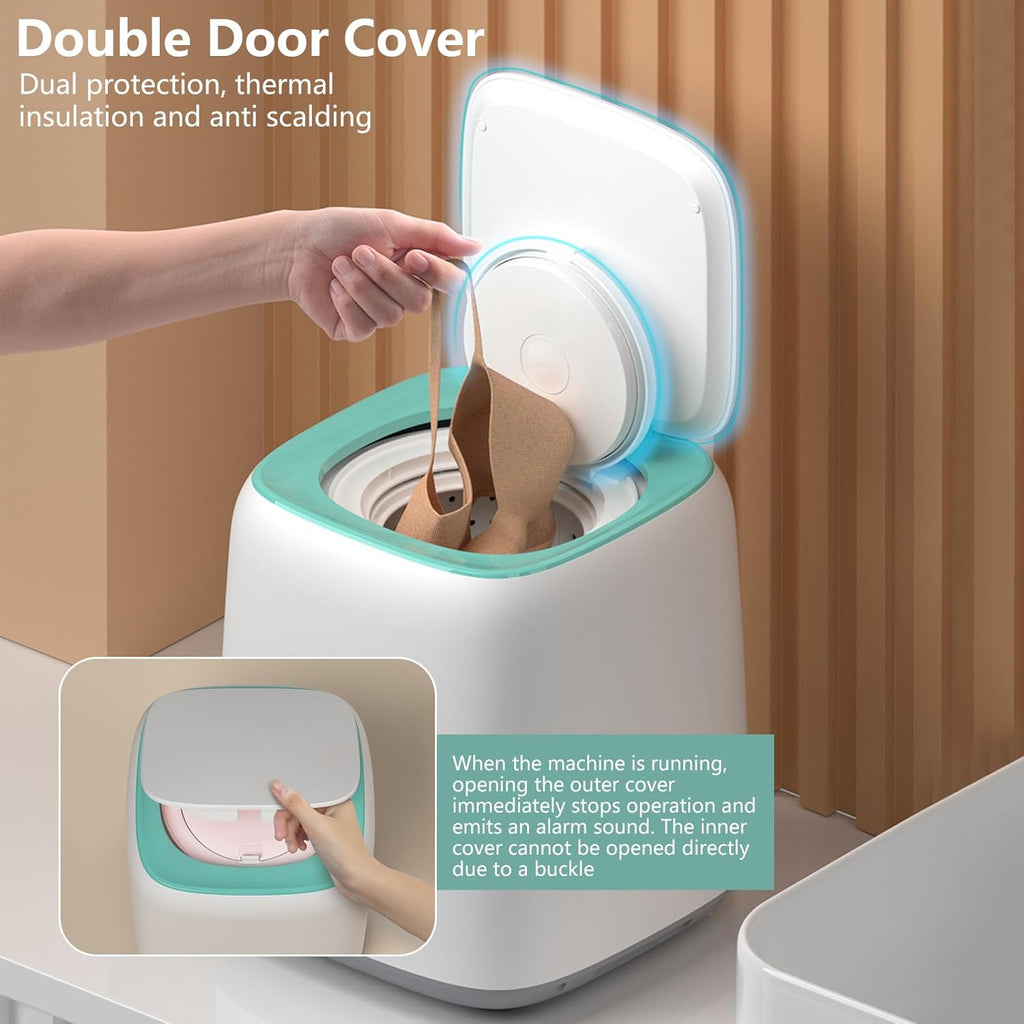 Mini portable washing machine with spin dryer Y350559