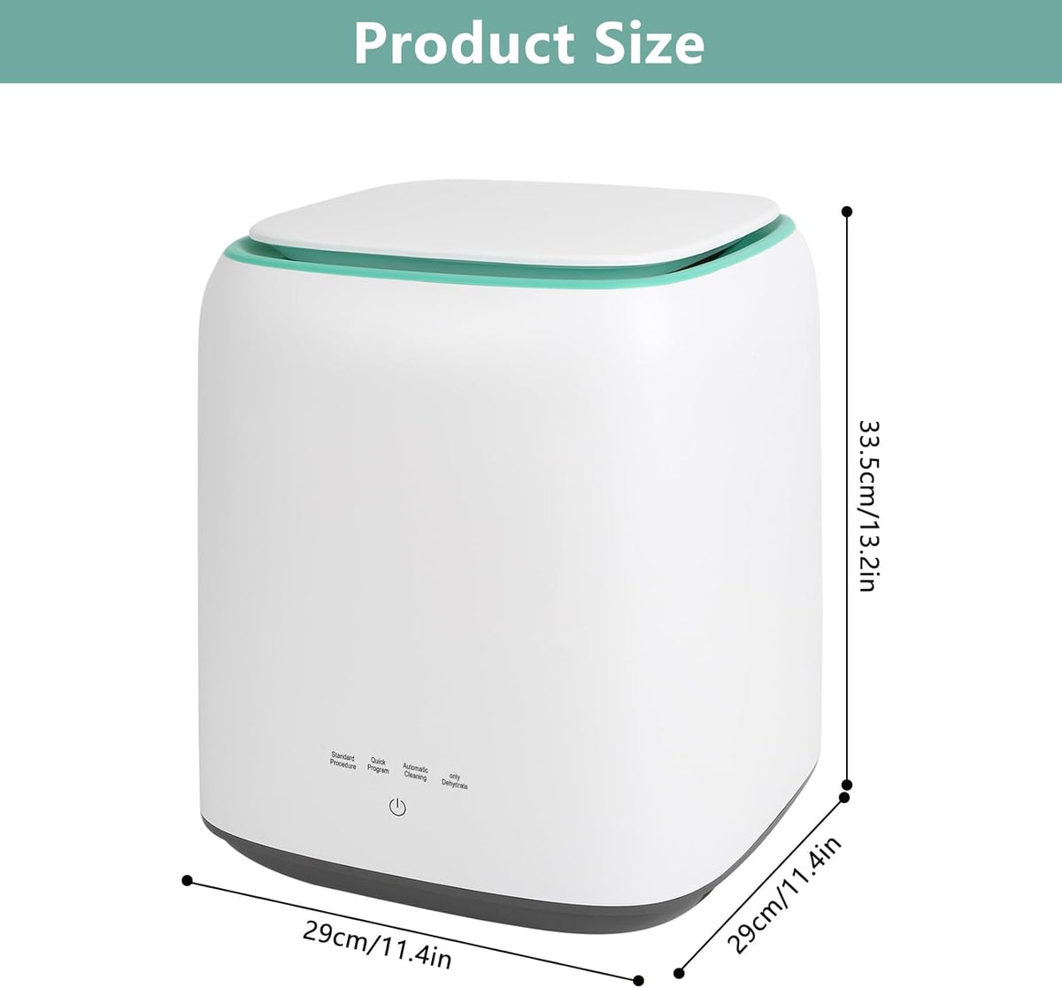 Mini portable washing machine with spin dryer Y350559