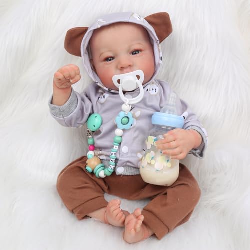 18 Inch Lifelike Soft Weighted Reborn Baby Doll O82209
