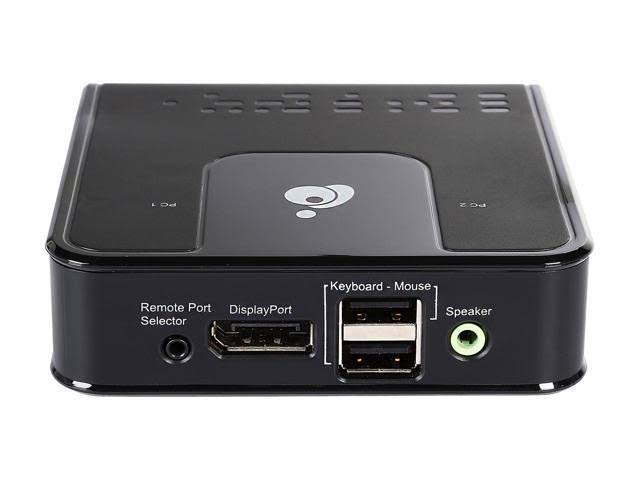 2 KVM Ports 4K DisplayPort KVM Switch Y4171