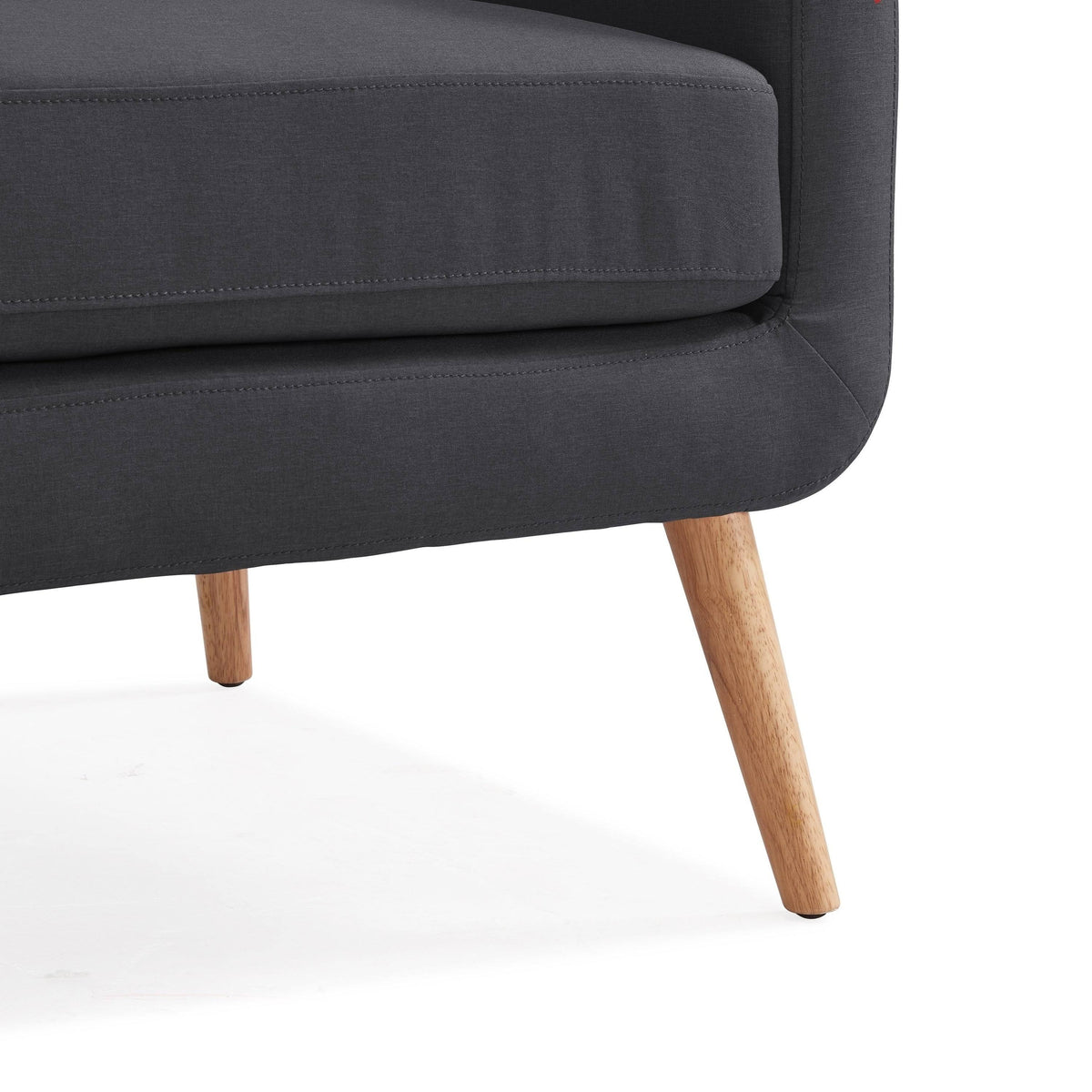 Charcoal Linen Armless Sofa L85911