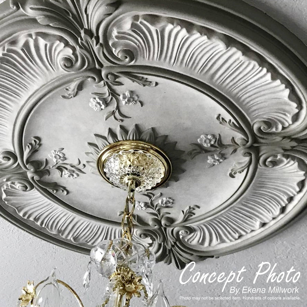 Rose Ceiling Medallion L286