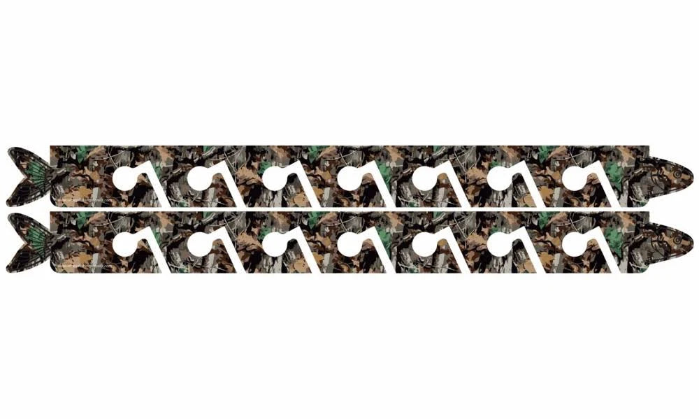 10 Rod Fall Camo Fishing Rod Rack T901