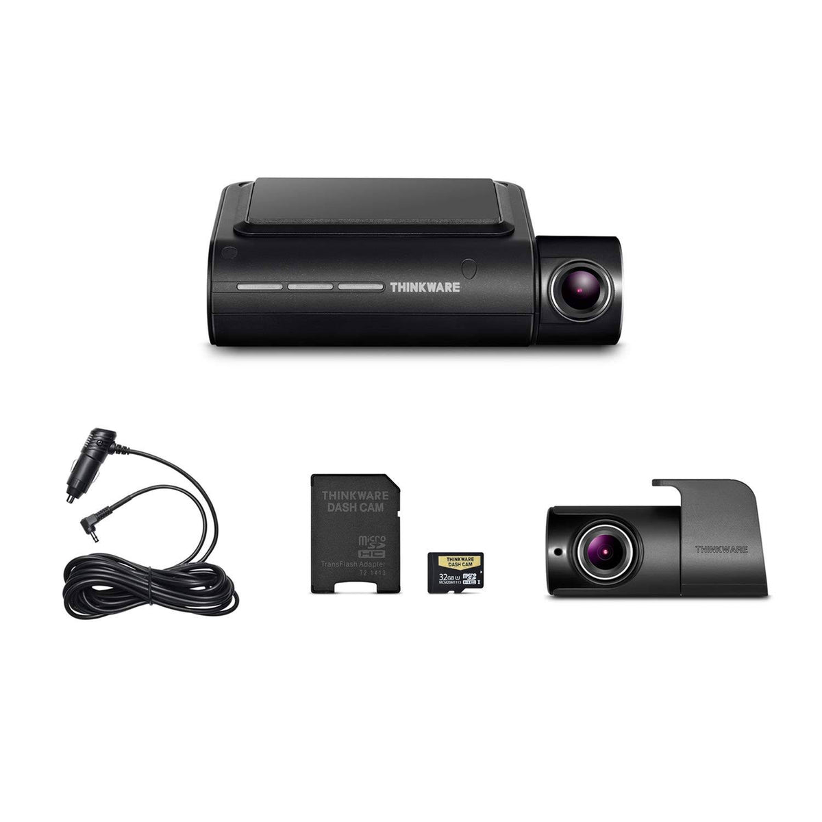 Full HD Front + Rear Dash Camera with 32GB microSD Card Y5536