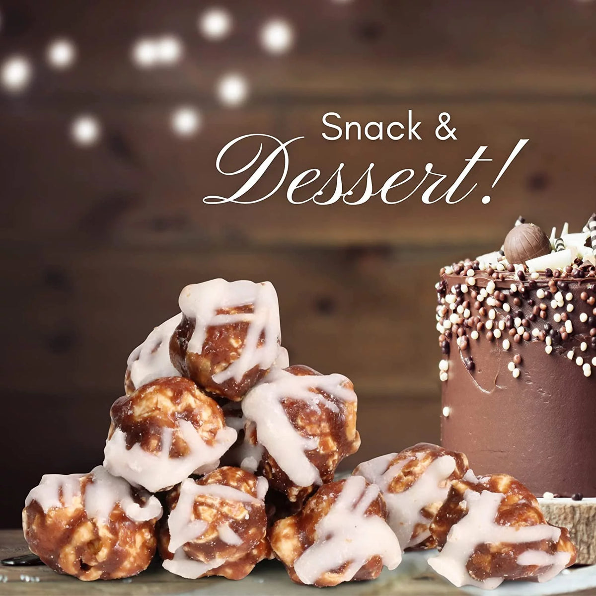 16 Oz Chocolate Swirl Popcorn Y6069
