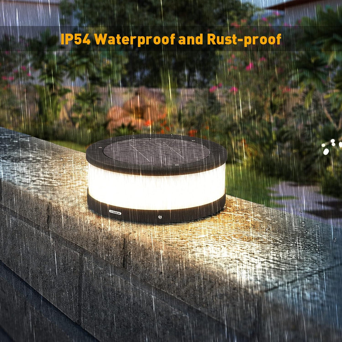 Outdoor Solar Post Cap Light N366