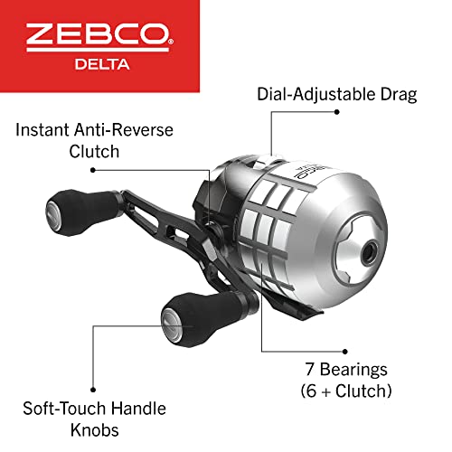 Zebco Delta Spincast Fishing Reel Q483